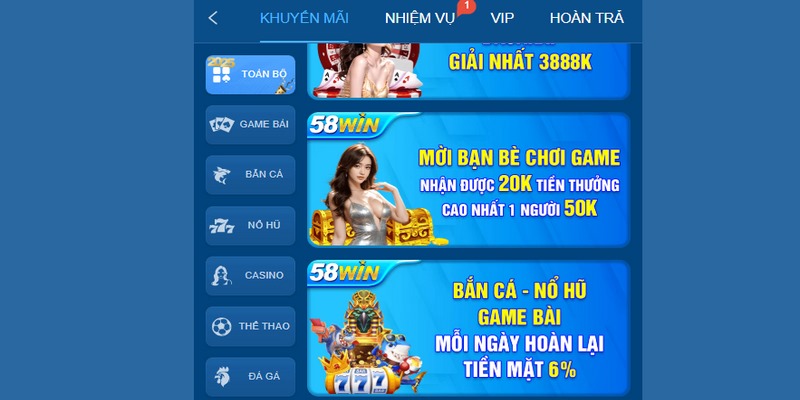 Tham gia vào 58WIN tặng tiền thành viên cần tuân thủ điều kiện đưa ra