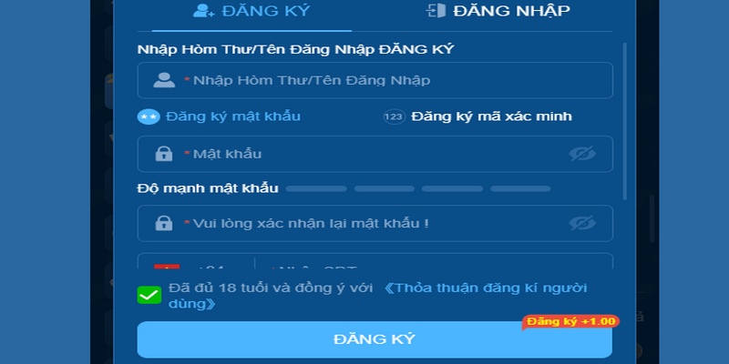 Chỉ với vài thao tác đơn giản là bạn đã có thể trải nghiệm các ván cược hiệu quả